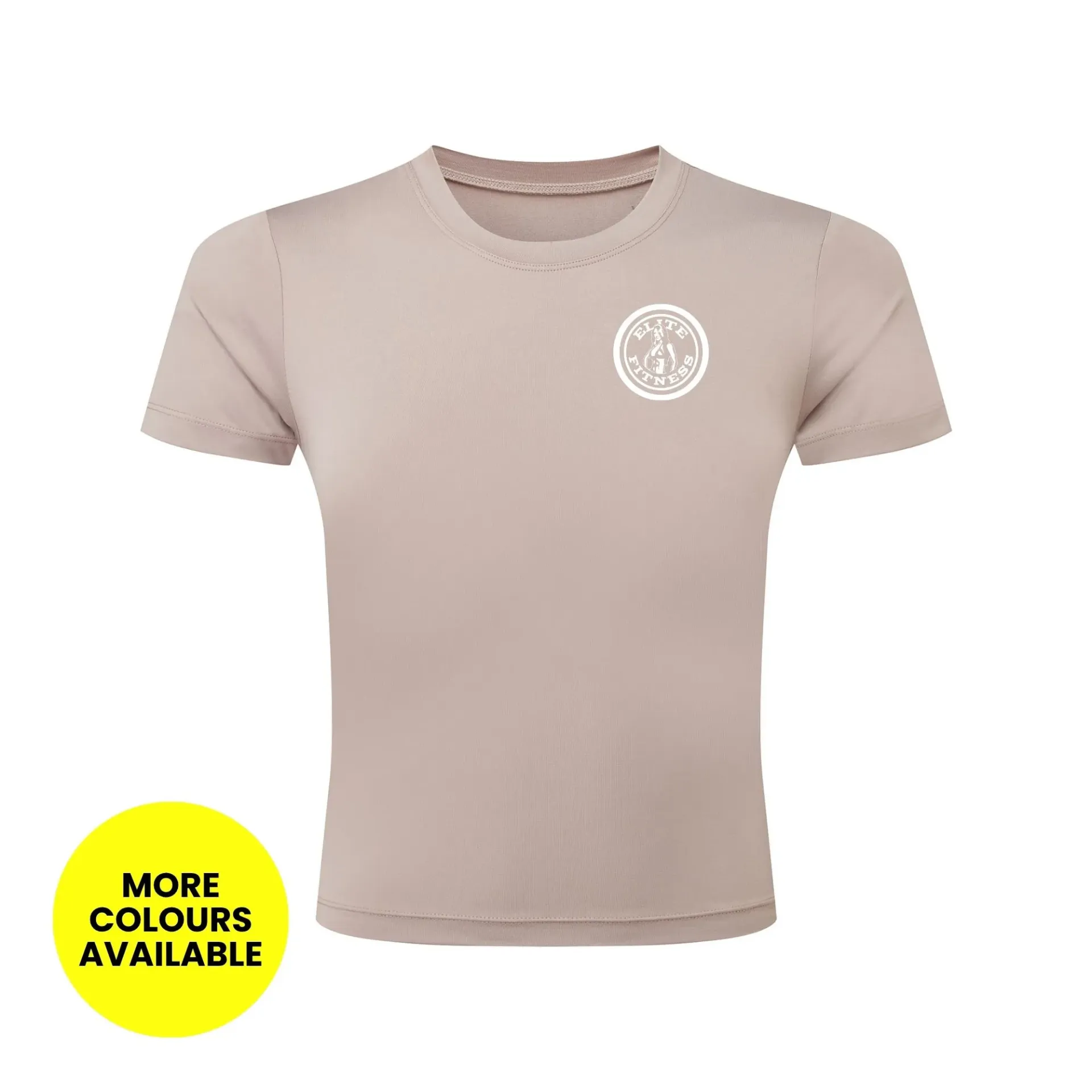 Women’s Luxe Fitted Tee (Elite) (Black, XS)